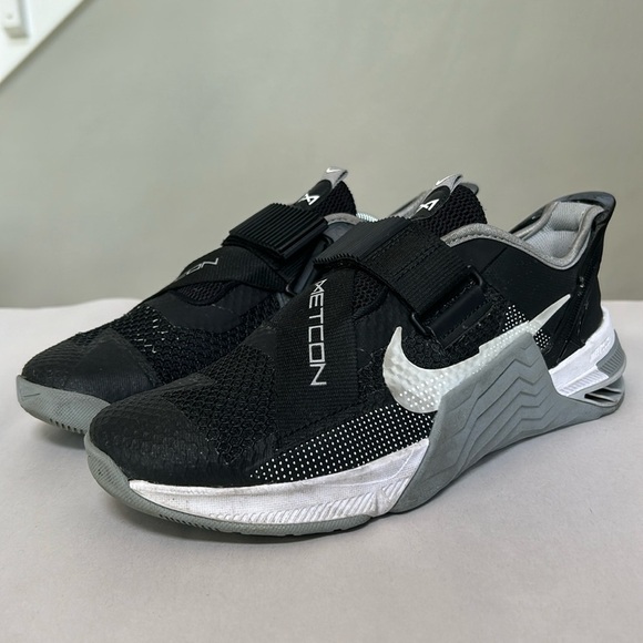 NIKE METCON 7 FLYEASE BLACK/PURE PLATINUM [DH3344 010] MENS size 7.5 - Picture 1 of 10